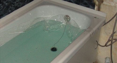 Установкой акрилового вкладыша | Захарово